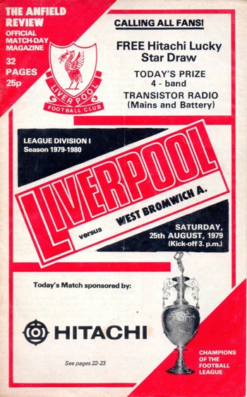 Match programme